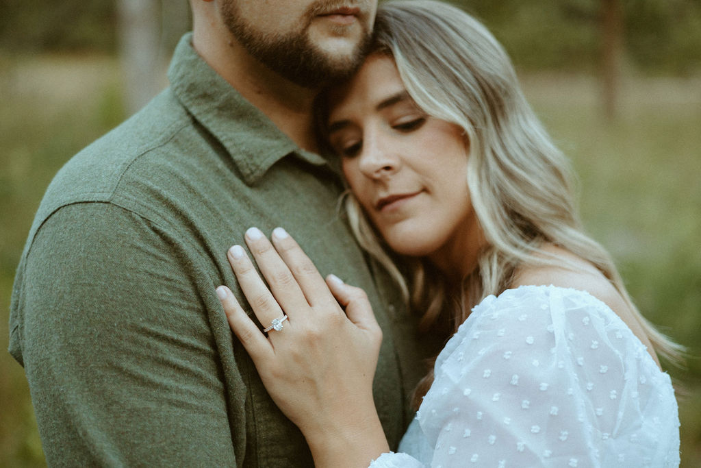 Stillwater, Minnesota Engagement Photos with Couple on the Beach