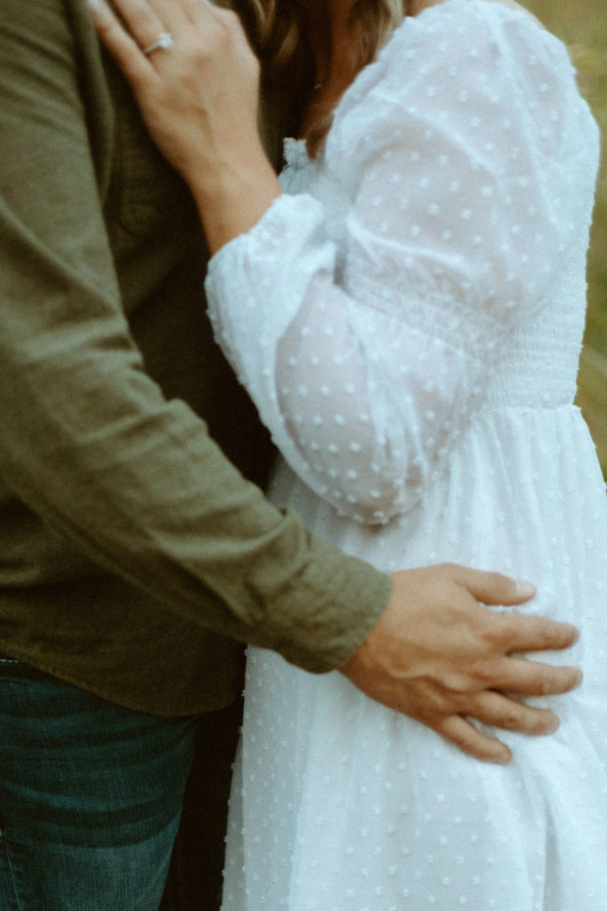 Stillwater, Minnesota Engagement Photos with Couple on the Beach